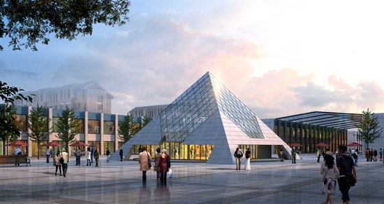 锦州金字塔网架